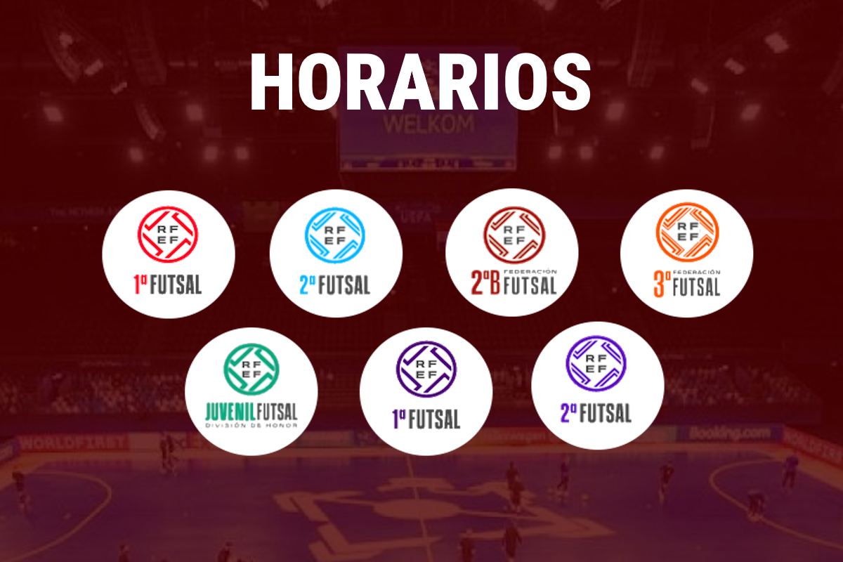 Horarios Futbol Sala categoria nacional